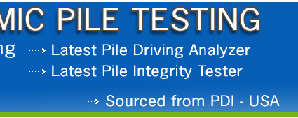 Dynamic Pile testing